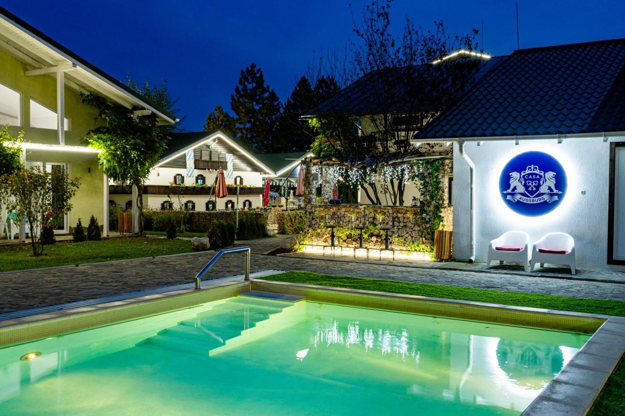 Casa Augsburg Otel Băneşti Dış mekan fotoğraf
