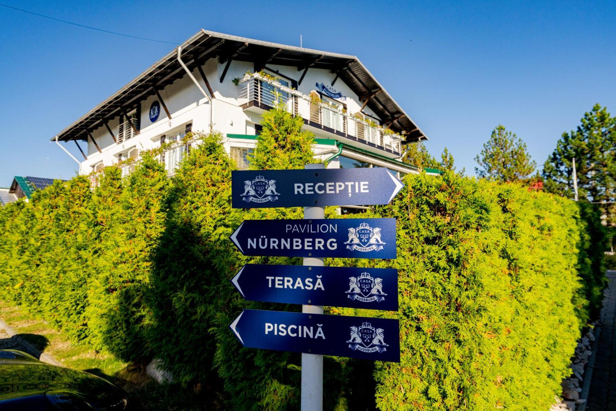 Casa Augsburg Otel Băneşti Dış mekan fotoğraf