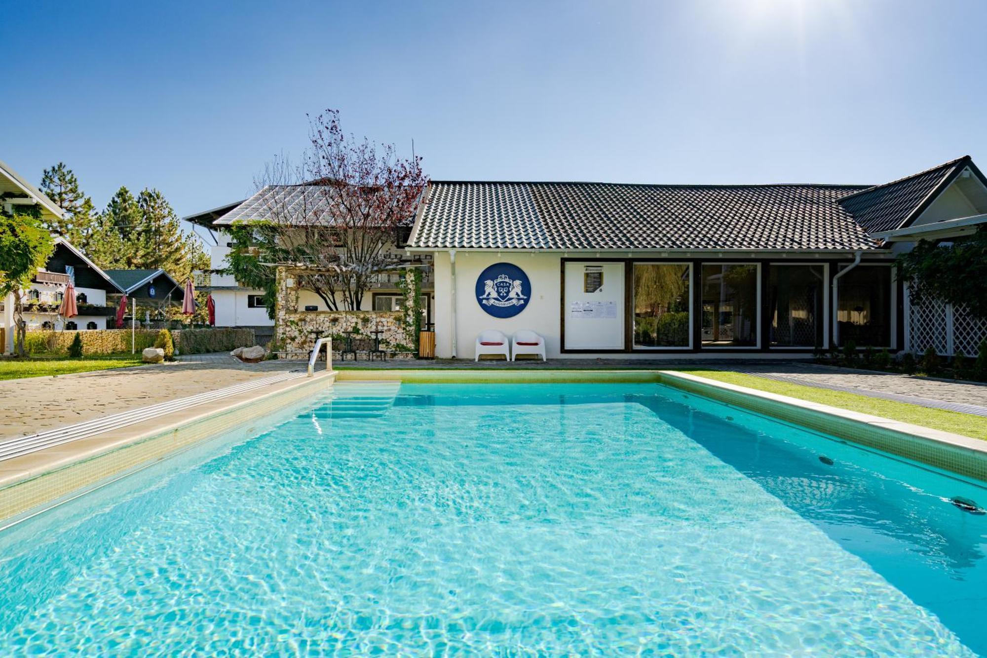 Casa Augsburg Otel Băneşti Dış mekan fotoğraf